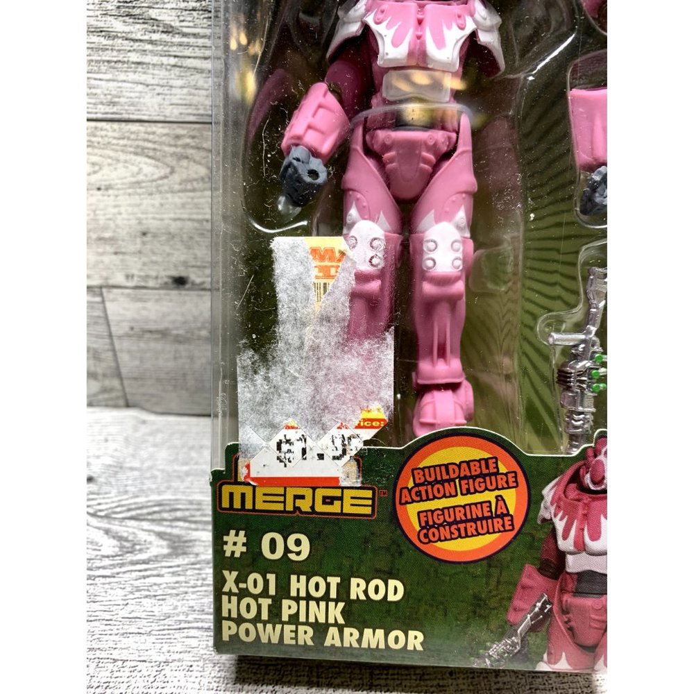Fallout Bethesda Power Armor X-01 Hot Rod Hot Pink Target Exclusive - Picture 2 of 7